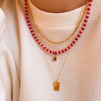 Colar Love Note Dourado
