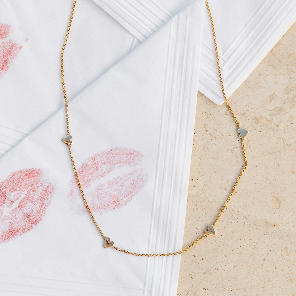 Colar Lover Dourado