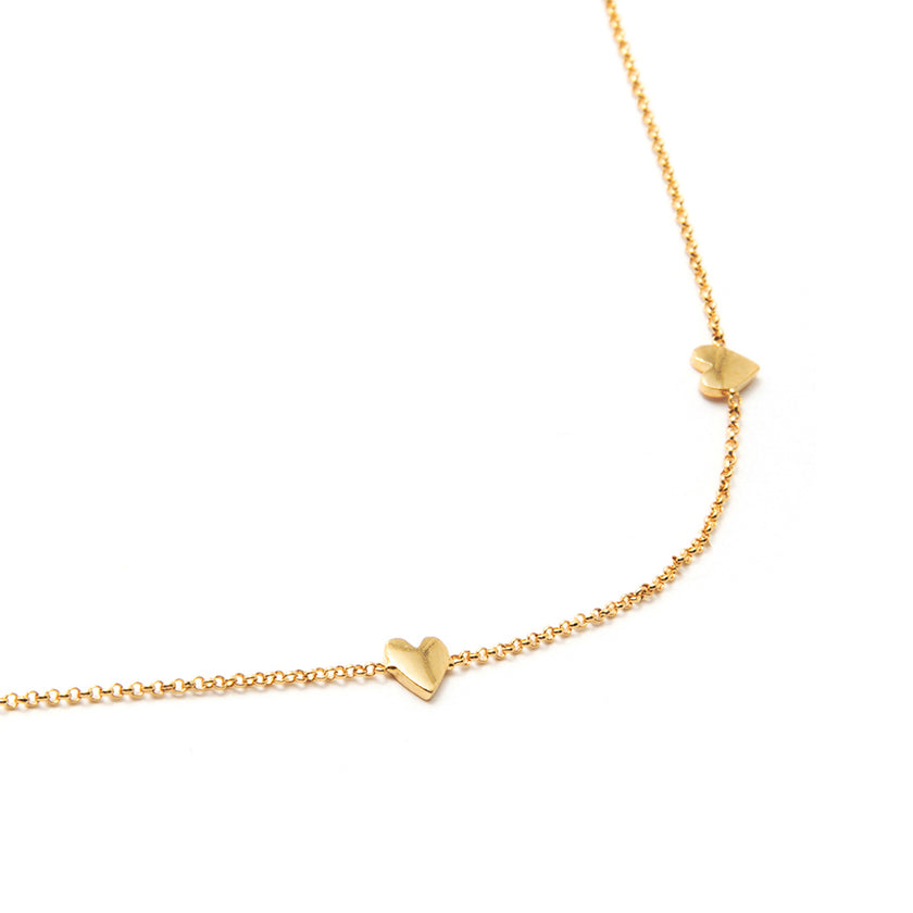 Colar Lover Dourado