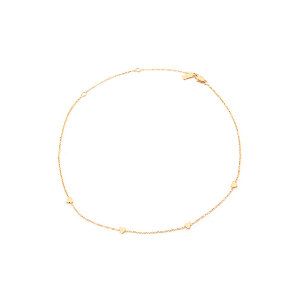 Colar Lover Dourado