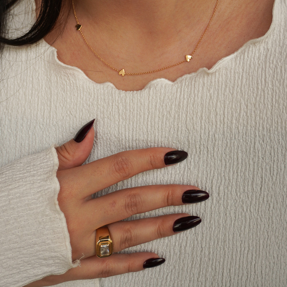 Colar Lover Dourado
