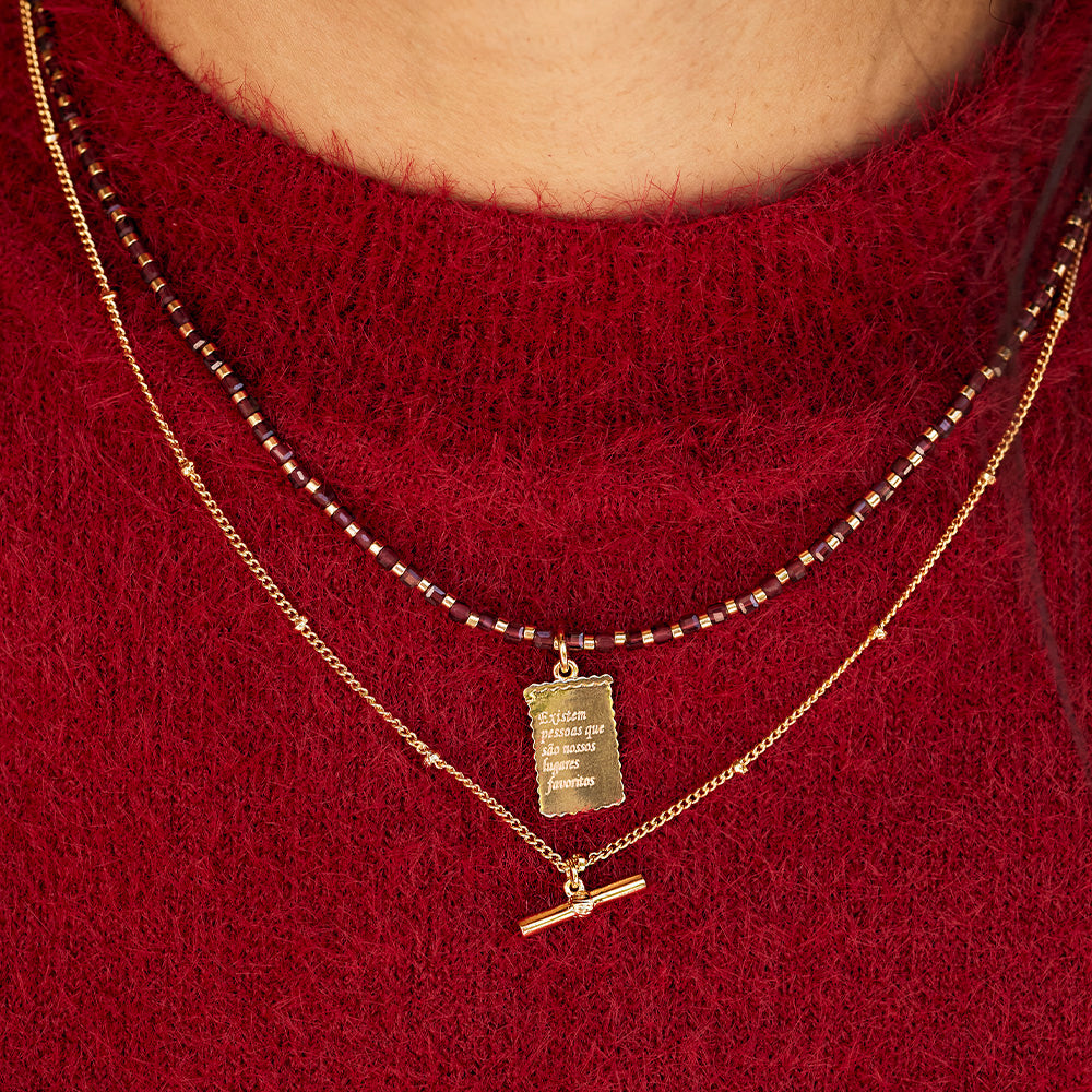 Colar Melbourne Dourado