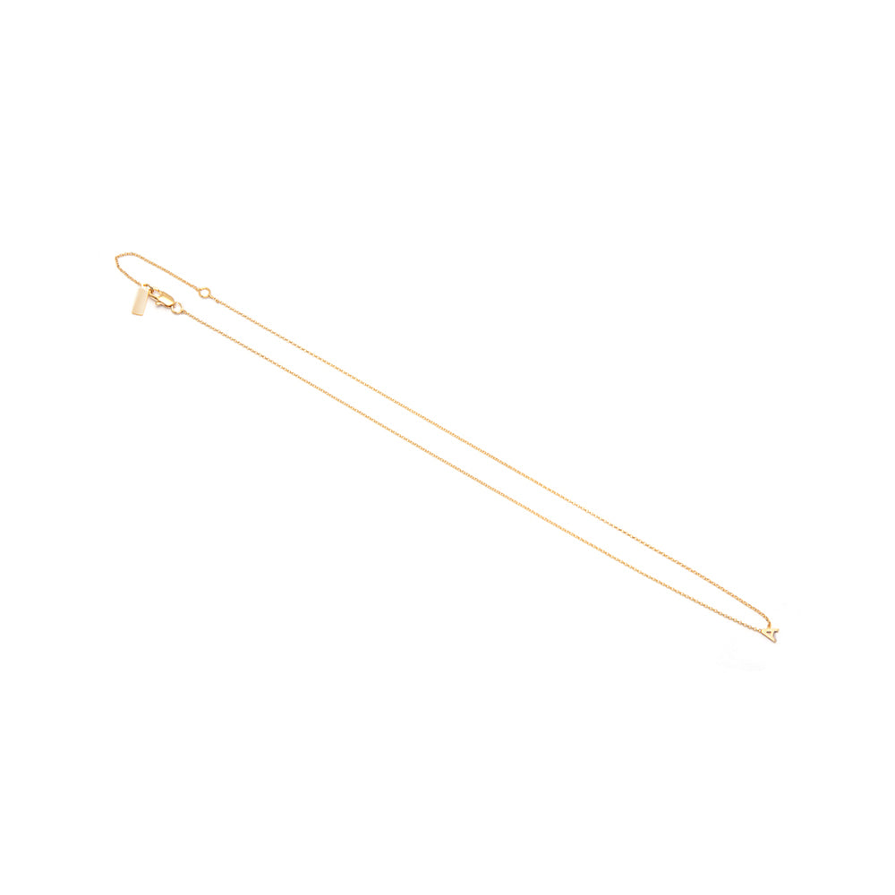 Colar Mini Letter Dourado