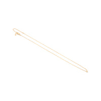 Colar Mini Letter Dourado