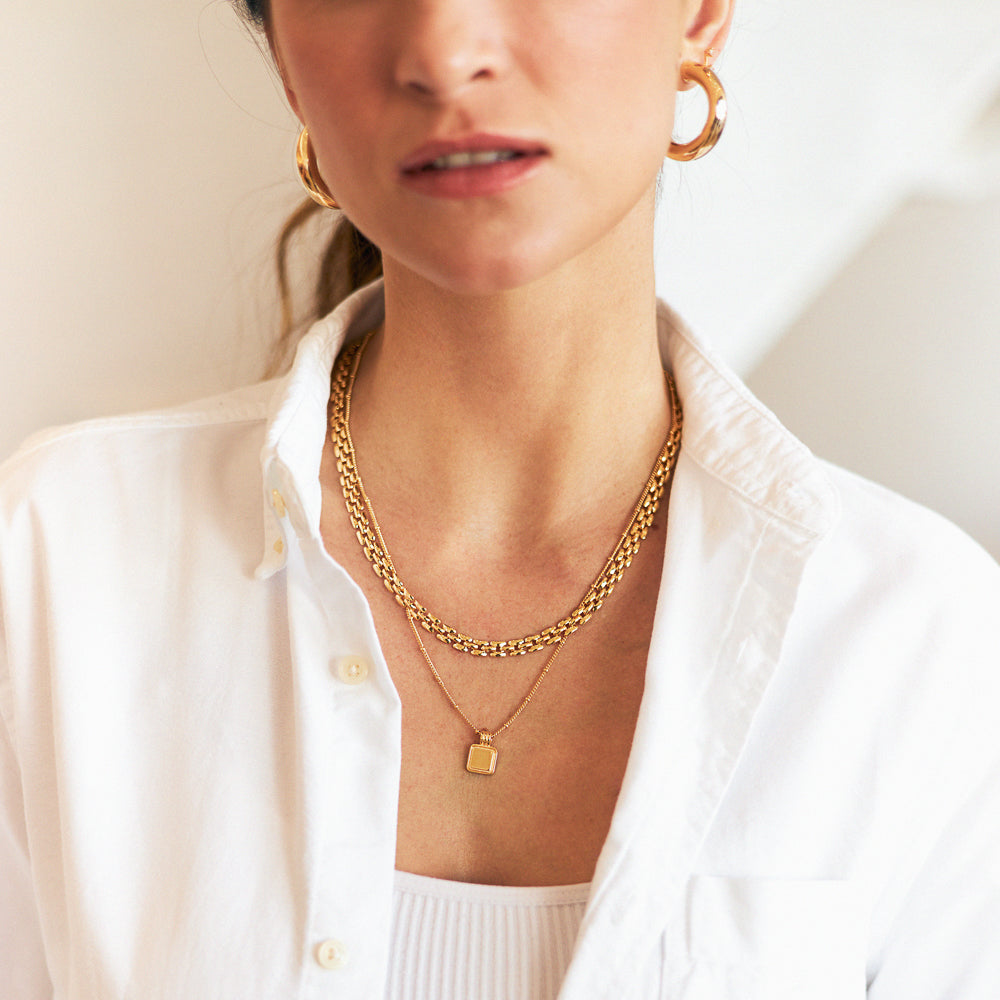 Colar Old Dourado