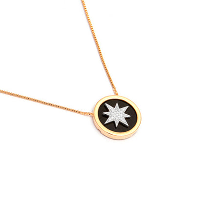 Colar Supernova Dourado