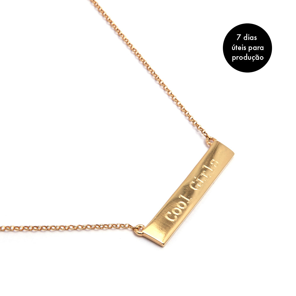 Colar Trend Dourado