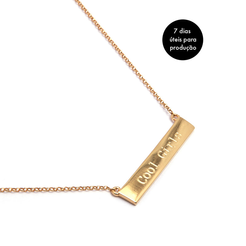 Colar Trend Dourado