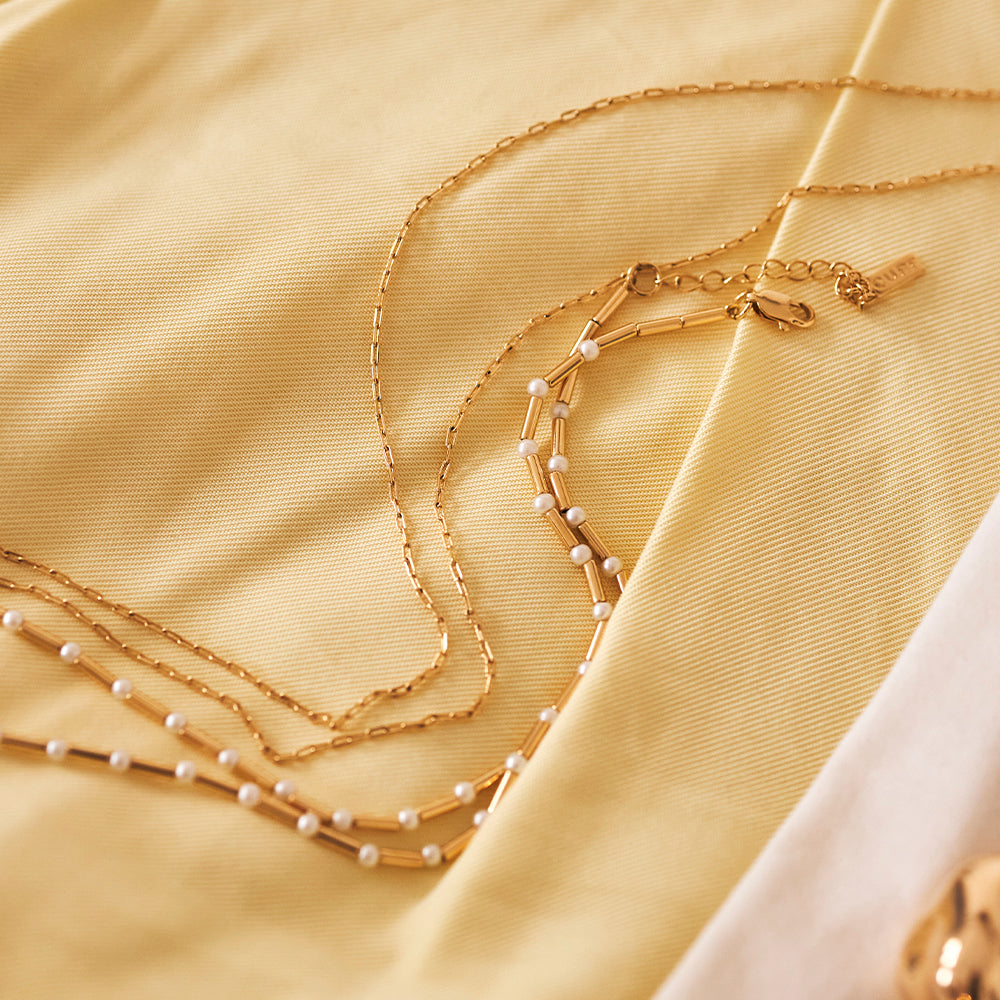 Colar Waves Dourado