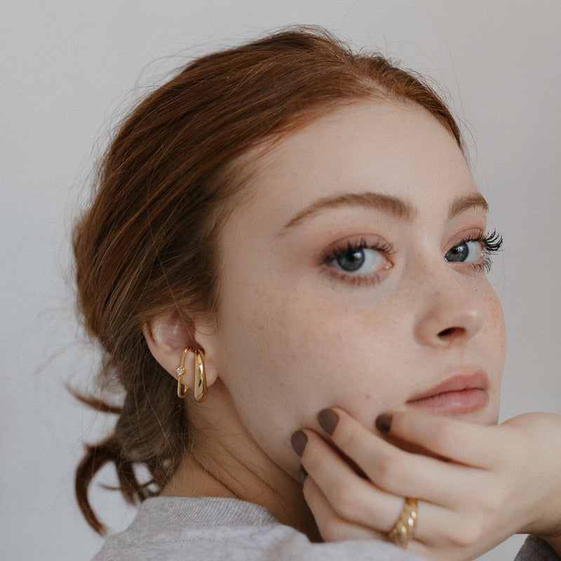 Ear Hook Nala Dourado