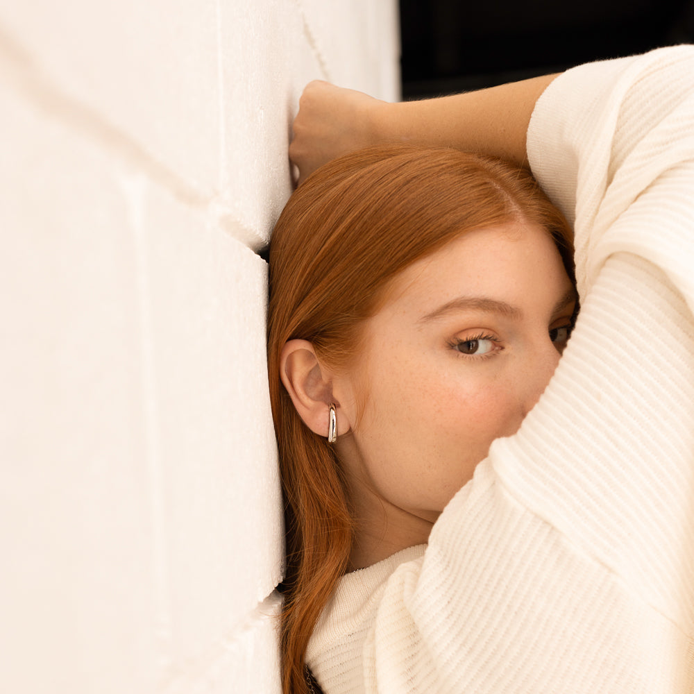 Ear Hook Nala Prata