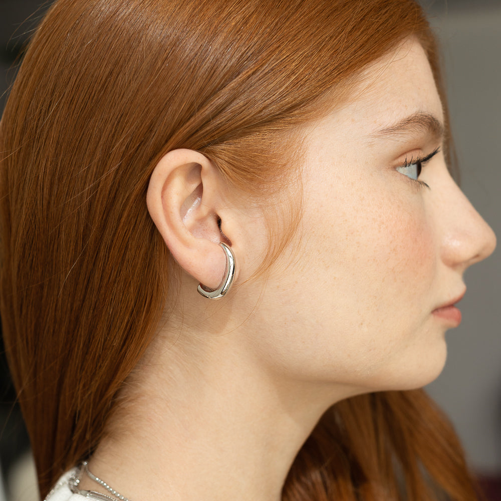 Ear Hook Nala Prata
