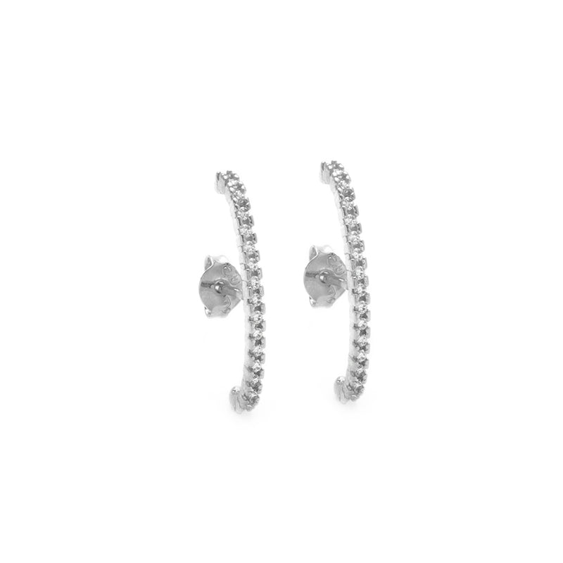 Ear Hook Rush Prata