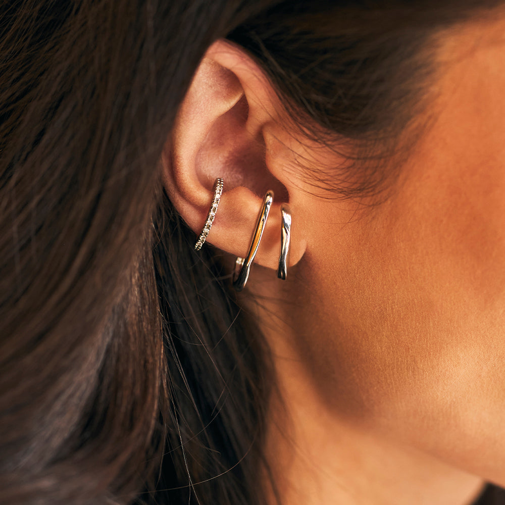 Ear Hook Arch Prata