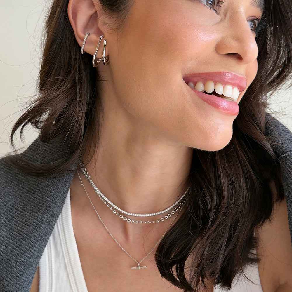 Ear Hook Arch Prata