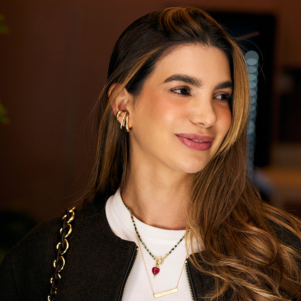 Ear Hook Rush Dourado