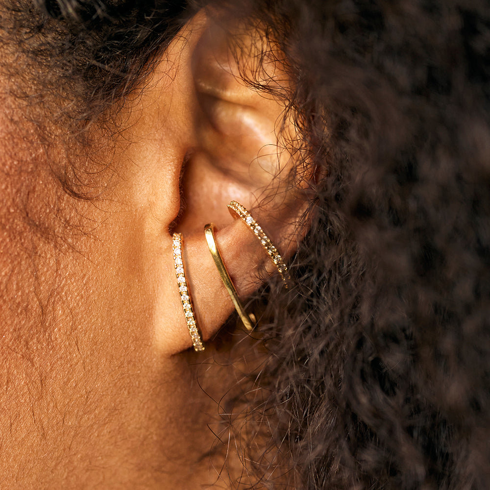 Ear Hook Rush Dourado