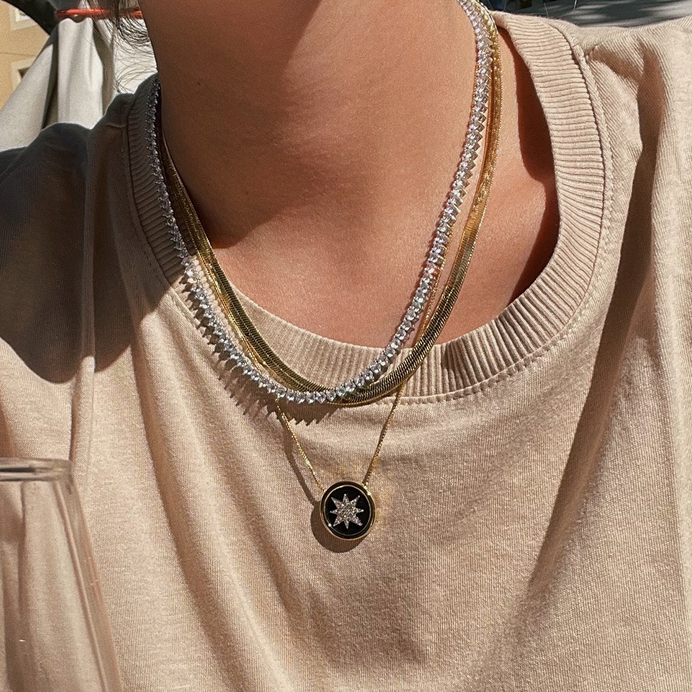 Colar Supernova Dourado