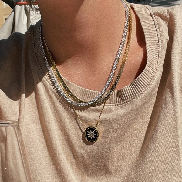 Colar Supernova Dourado