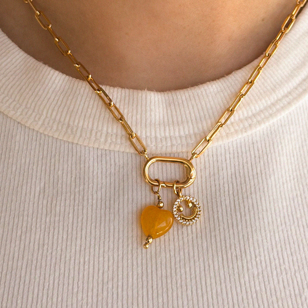 Charm Smile Dourado