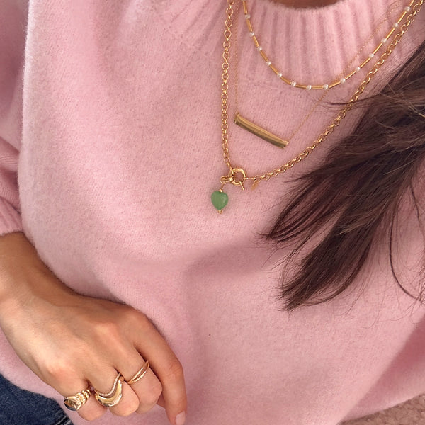 Charm Lucky Heart Dourado