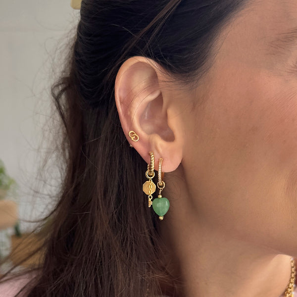 Charm Lucky Heart Dourado