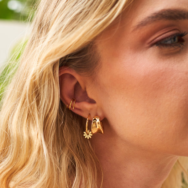 Piercing Astra Dourado