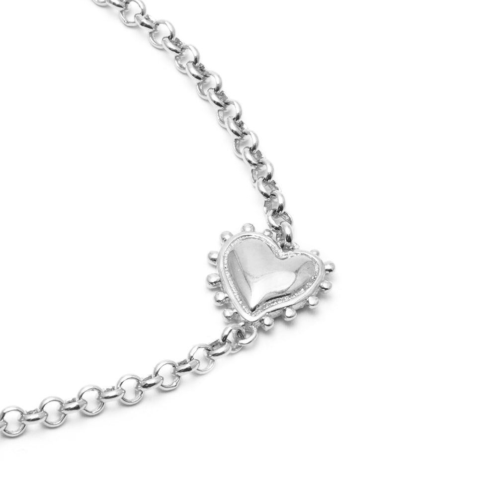 Pulseira Bisou Prata