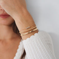 Pulseira Dot Dourada