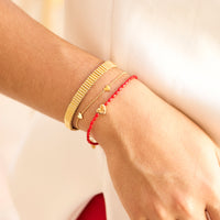 Pulseira Kiss Dourada