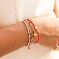 Pulseira Kiss Dourada