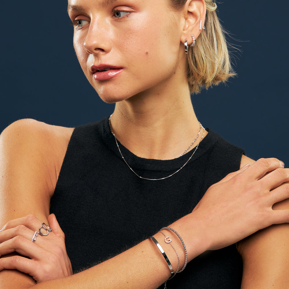 Pulseira Glam Prata