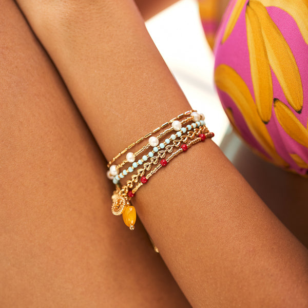 Pulseira Leme Dourada