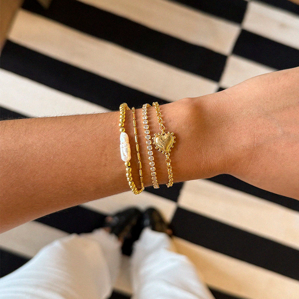 Pulseira Middle Dourada