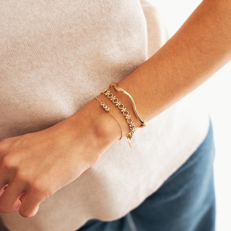 Bracelete Camille Dourado