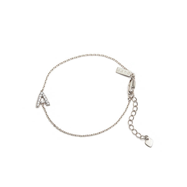 Pulseira Letter Prata