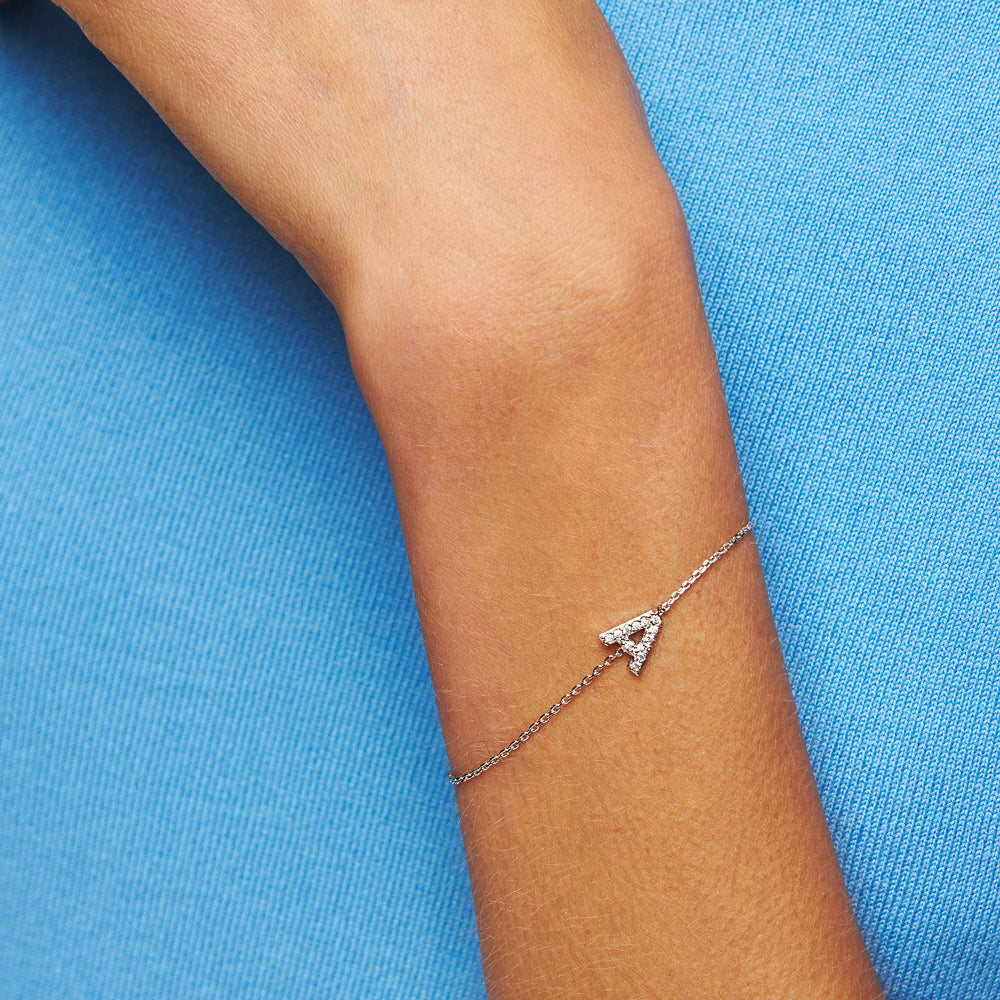 Pulseira Letter Prata