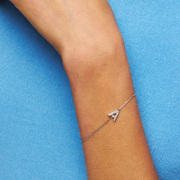 Pulseira Letter Prata