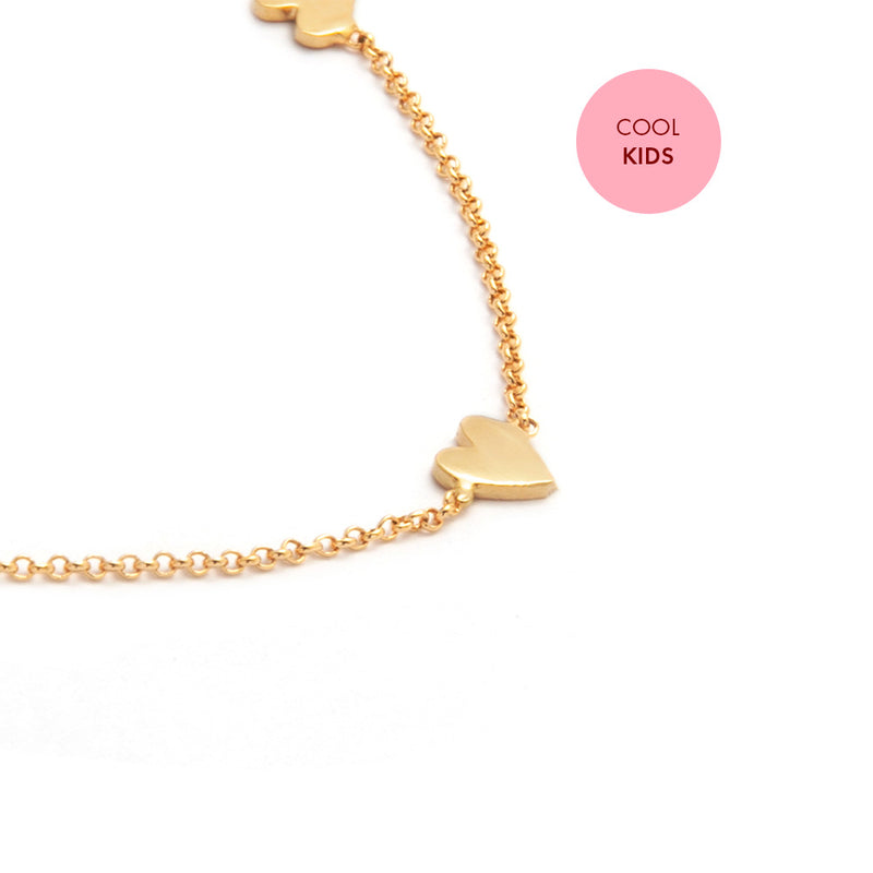 Pulseira Lover Kids Dourada