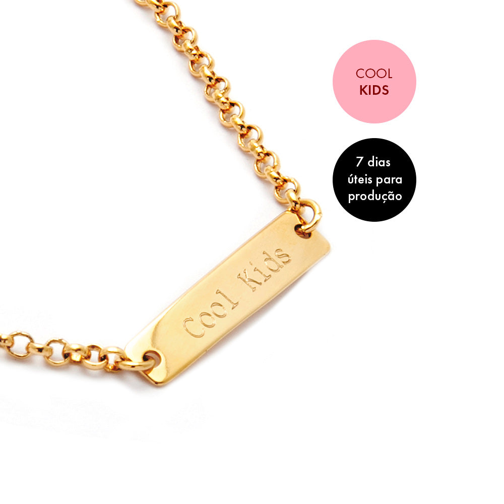 Pulseira Lucky Kids Dourada