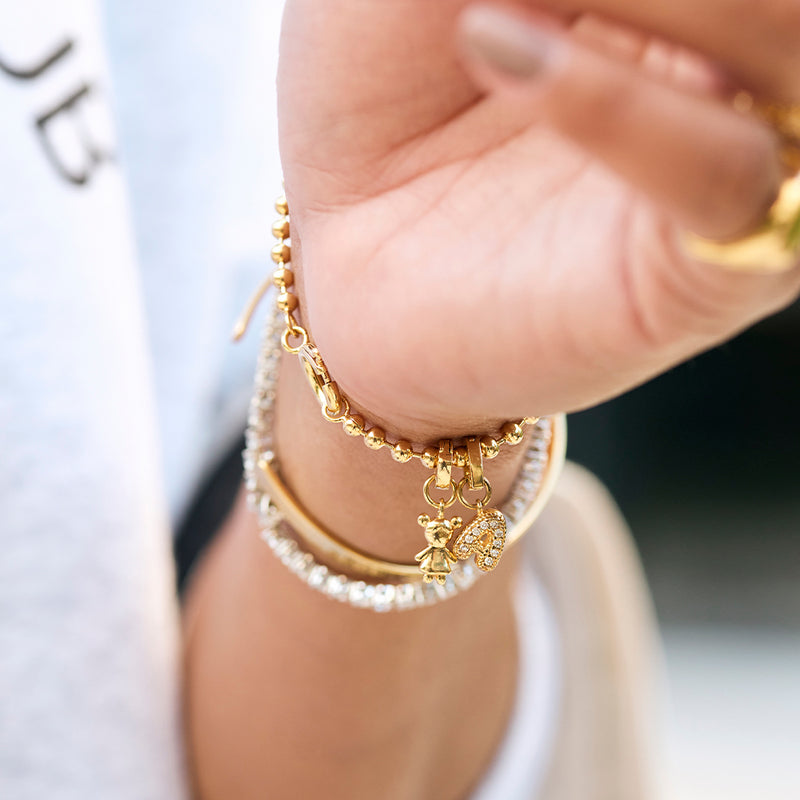 Charm Little Girl Dourado
