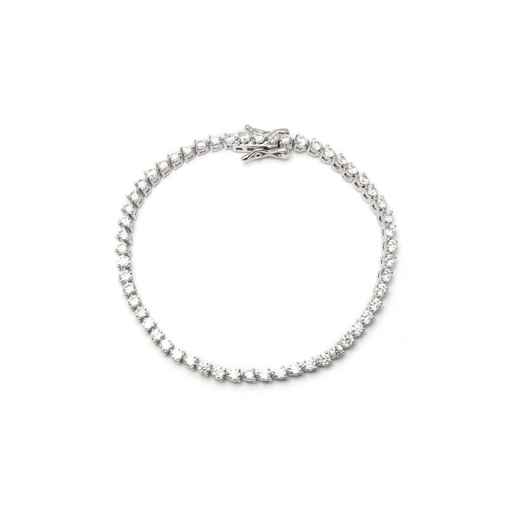 Pulseira Riviera Cotê Prata