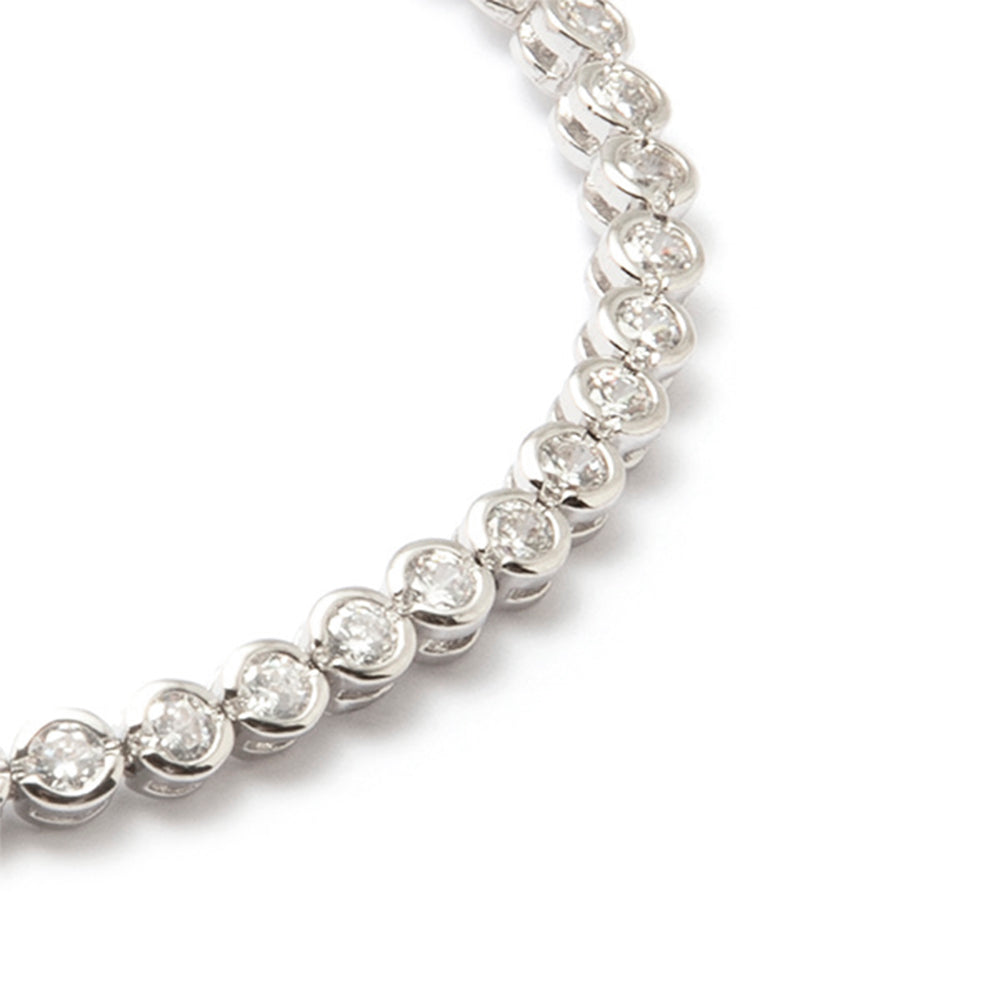 Pulseira Riviera Tennis Prata