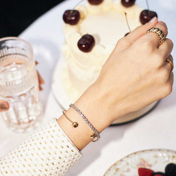 Pulseira Riviera Tennis Prata