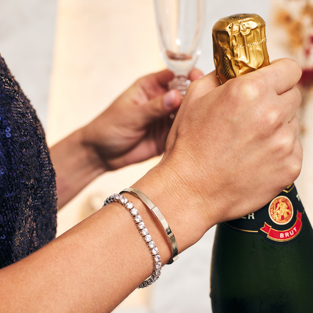 Pulseira Cocktail Prata