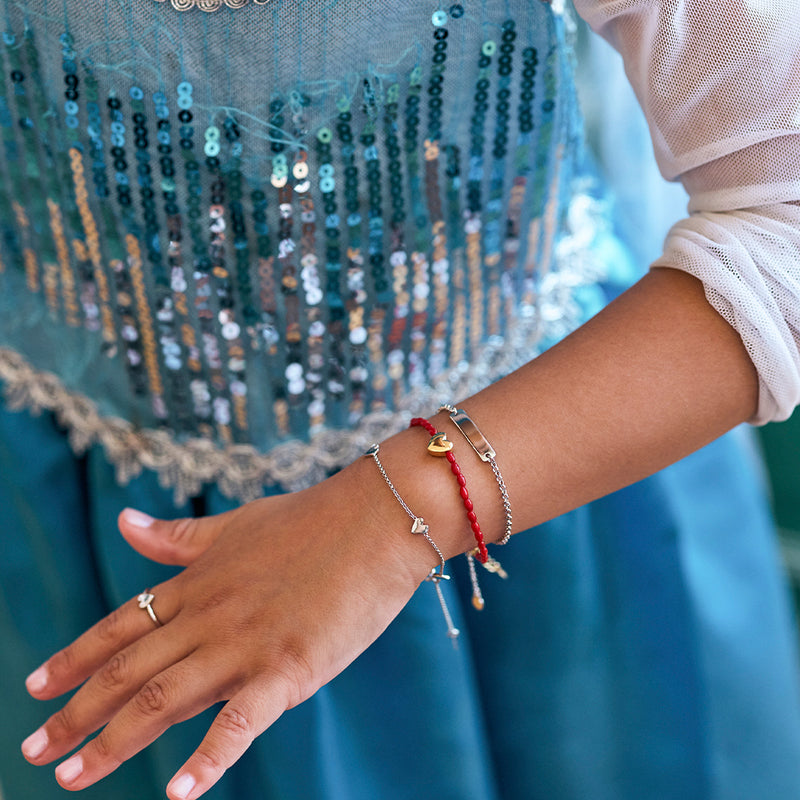 Pulseira Lover Kids Prata