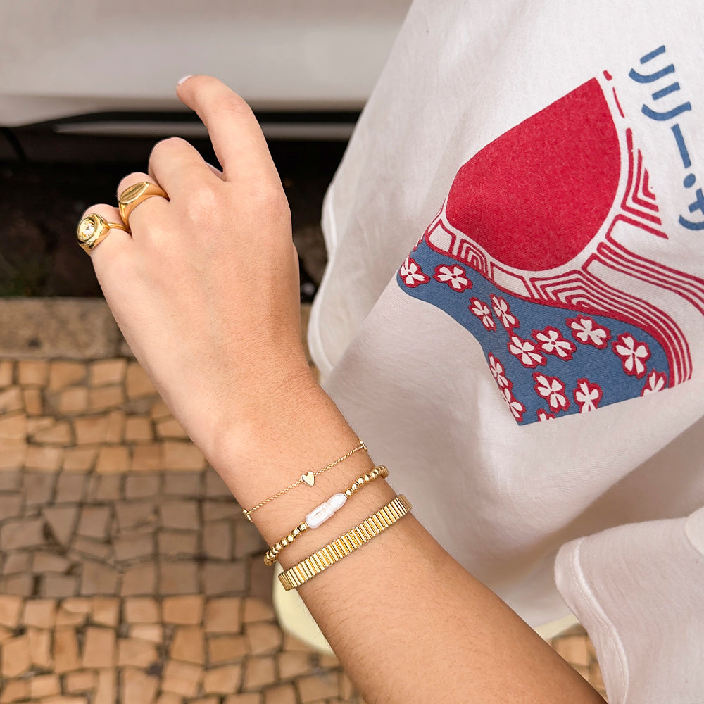 Pulseira Middle Dourada